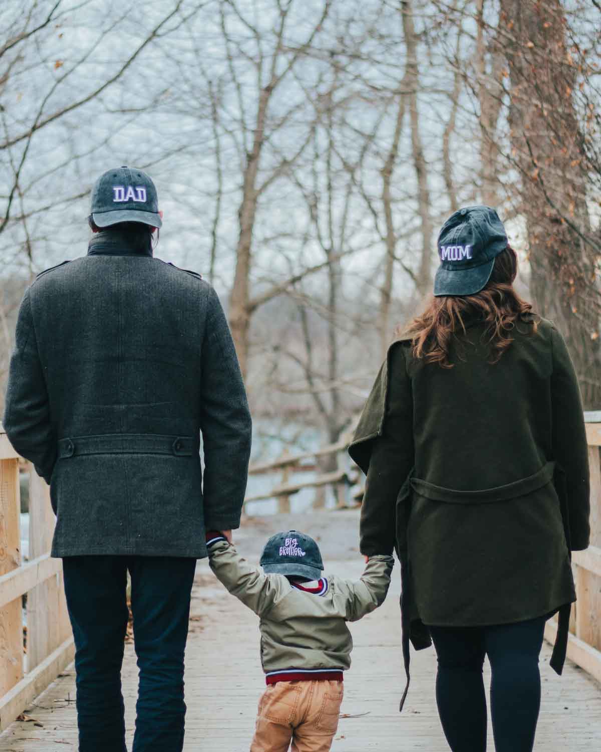 Family Walking with together